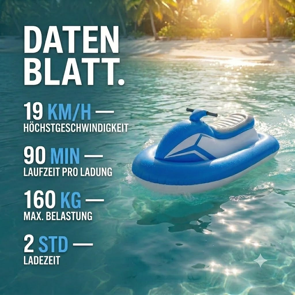 Aufblasbarer Jetski