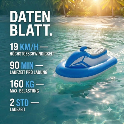 Aufblasbarer Jetski